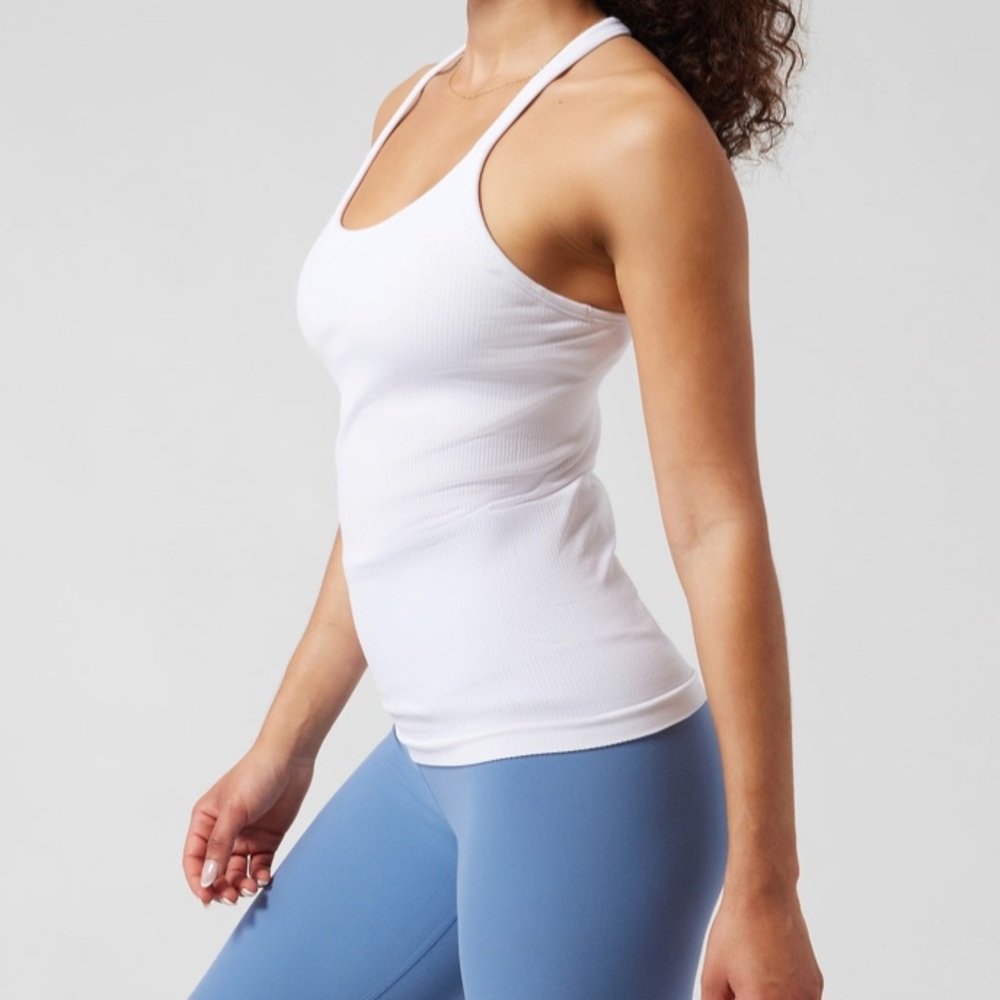 Athleta Renew Seamless Support Top, white